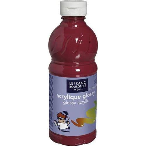 Flacon 500 ml, couleurs acryliques glossy 3ans+ - Lefranc Bourgeois fullname image