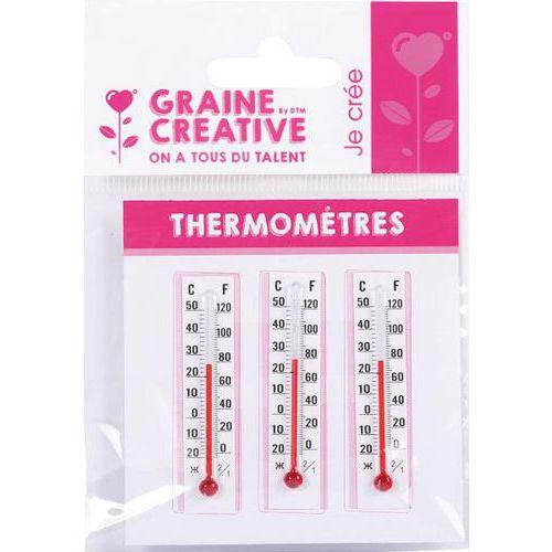 Boite 3 thermomètres 6 x 1.7 cm thumbnail image 1