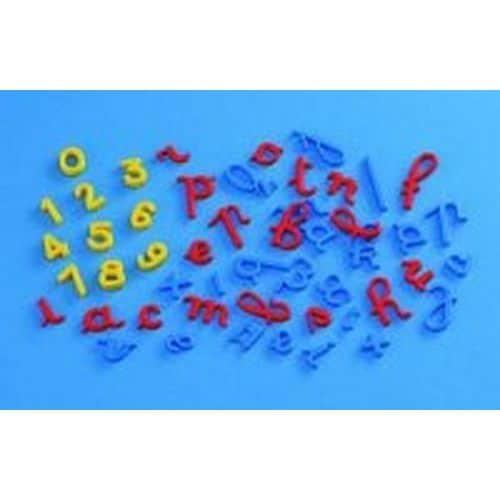 Lot de 50 lettres cursives, chiffres et signes magnétiques thumbnail image 1