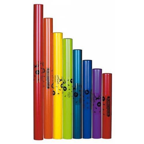 Lot 8 notes diatoniques boomwhackers - Fuzeau fullname image