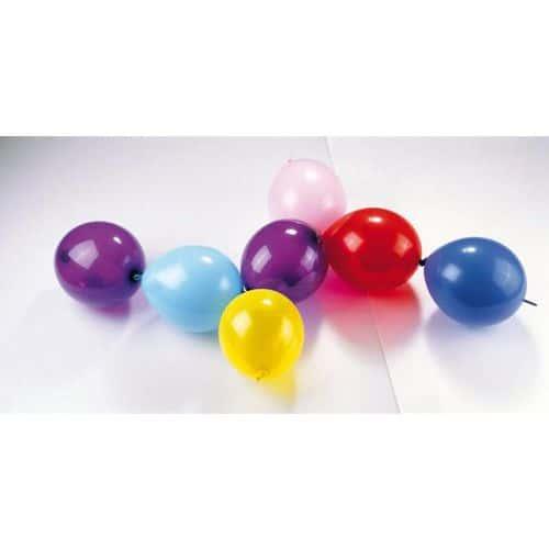 Sachet de 100 ballons baudruche, double attache fullname image