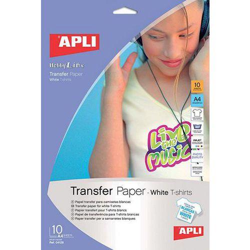 Feuille papier transfert A4 - Apli fullname image