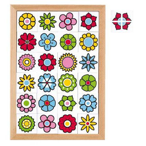 Puzzle loto des fleurs - Rolf fullname image