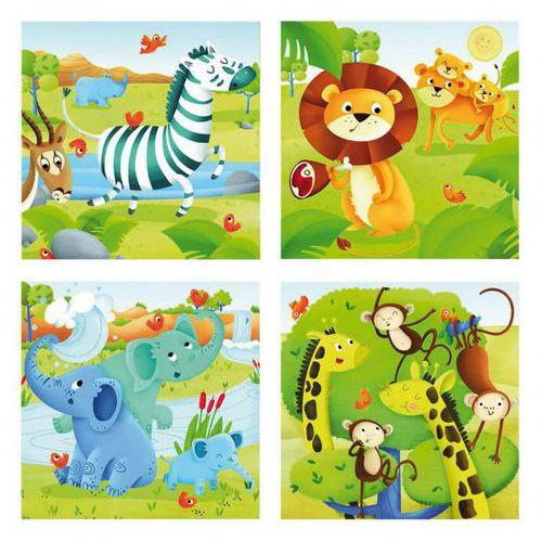 Puzzles progressifs les animaux sauvages fullname image