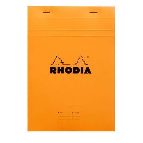 Bloc réunion orange agrafé - Rhodia fullname image