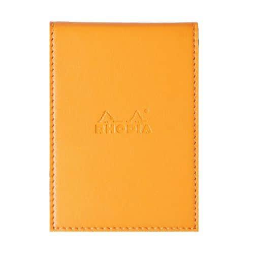 Porte-bloc 8,4 x 11,5 cm + bloc n 11 petits carreaux 5x5 - Rhodia fullname image