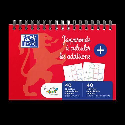 Lot de 80 stickers gabarit addition 6 x 5,5 cm thumbnail image 1