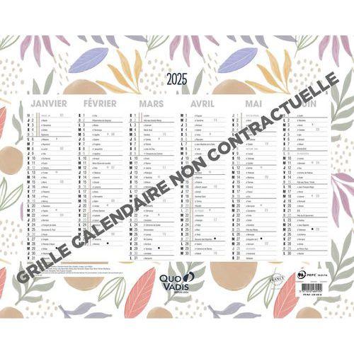 Lot de 10 Calendrier 2025 FANTAISIE 27X21 exotique par 10 thumbnail image 1