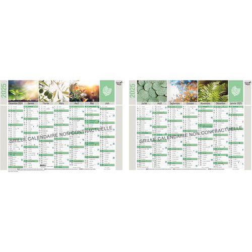 Calendrier banque Equology 2025 - 18 x 13,5 cm - Quo Vadis fullname image