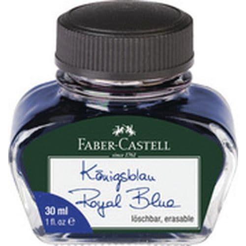 Lot de 6 Flacon d"encre, contenu: 62,5 ml, bleu royal thumbnail image 1