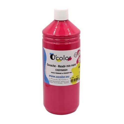 Flacon de 1L de gouache O'color - Magenta thumbnail image 1