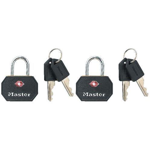 Cadenas à clé pour bagages TSA Masterlock - De Raat fullname image