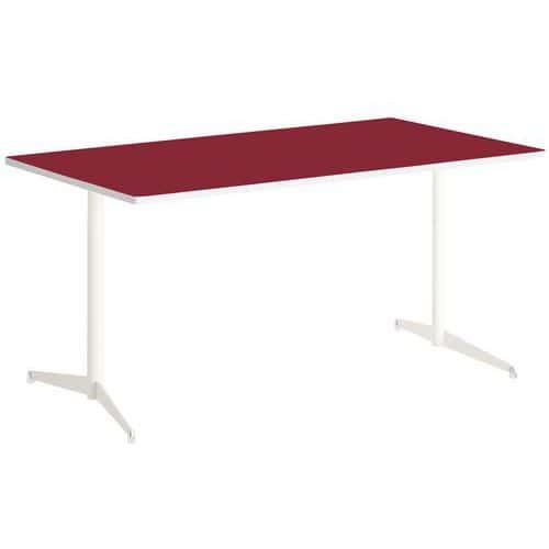 Table TAMARIS rectangulaire 180 x 80 cm Clen fullname image