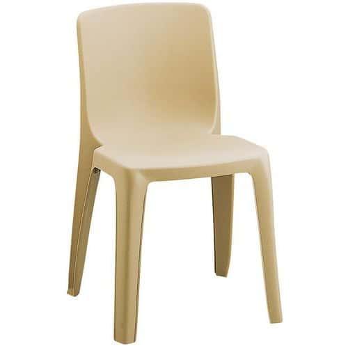 Chaise empilable DENVER, M4, beige - Grosfillex fullname image