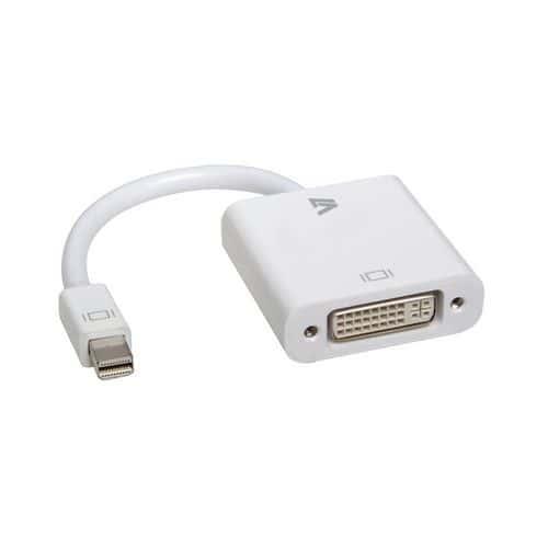 Adaptateur Mini DisplayPort vers DVI - V7 thumbnail image 1