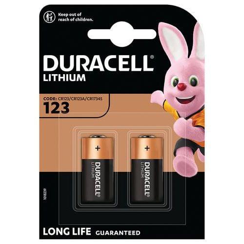 Pile Lithium CR123 - Pack de 2 - Duracell fullname image