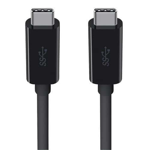 Câble moniteur 2 m USB-C vers USB-C 5gbps Belkin fullname image