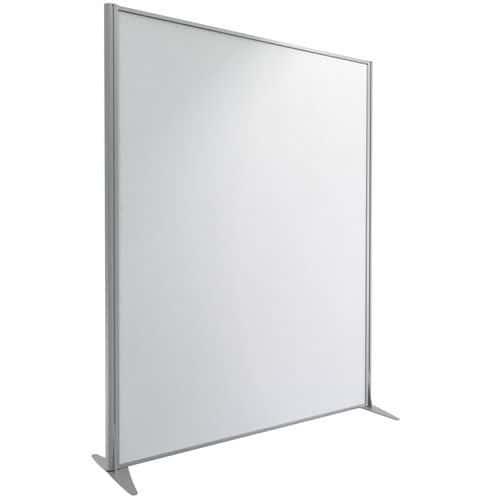 Cloison Kprim Tissu acoustique Perle Profil Argent 165x163cm thumbnail image 1