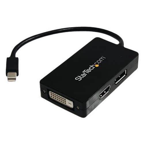 Adaptateur Mini DisplayPort vers DVI / DisplayPort / HDMI StarTech fullname image