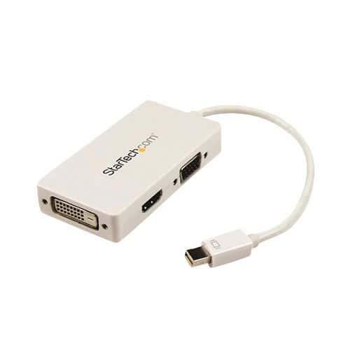 Adaptateur Mini DisplayPort vers VGA / DVI / HDMI StarTech fullname image