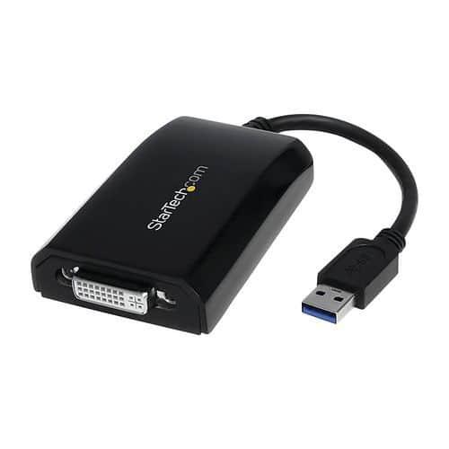 Adaptateur vidéo multi-écrans USB 3.0 vers DVI-I / VGA - 2048x1152 thumbnail image 1