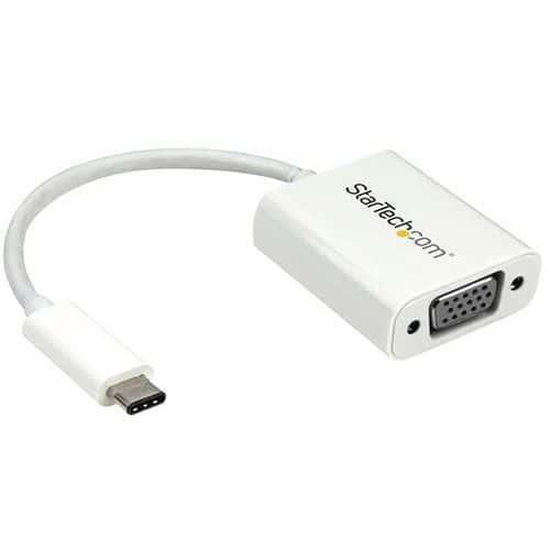 Adaptateur vidéo USB-C vers VGA M/F 1920x1200 / 1080p StarTech fullname image