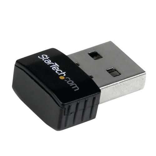 Mini adaptateur USB 2.0 réseau sans fil N 300Mb/s - WiFi 802.11n thumbnail image 1