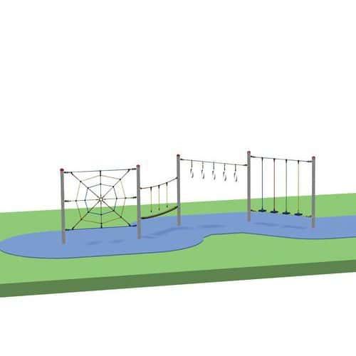 Parcours de grimpe complet Vario G - scellement direct thumbnail image 1