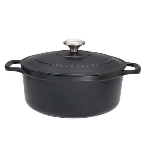 Cocotte en fonte ronde 20 cm Noire - Sublime - CHASSEUR thumbnail image 1