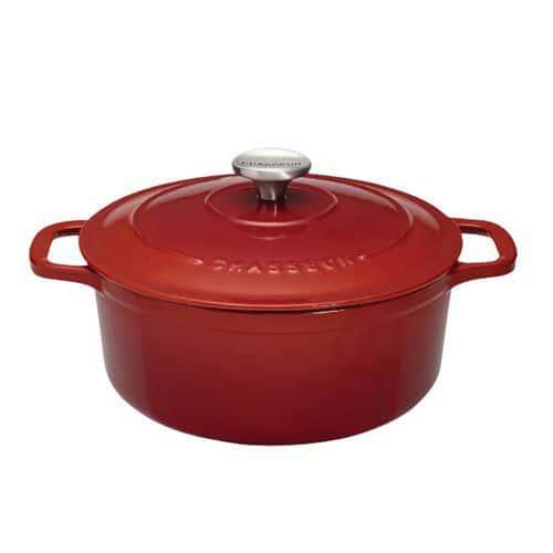 Cocotte en fonte ronde 20 cm Rubis - Sublime - CHASSEUR thumbnail image 1