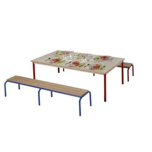 Banc empilable 3 lames Chloé 200 cm - Mobidecor fullname image