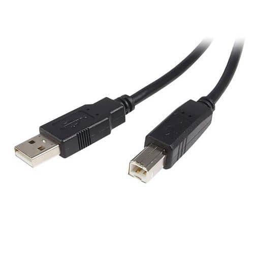 Câble USB 2.0 A vers B de 2 m-M/M StarTech fullname image