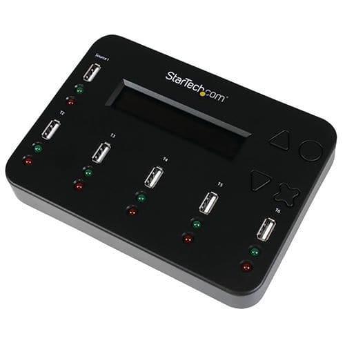 Duplicateur autonome de clés USB 1 vers 5-Effacer/Supprimer-Copieur de lecteur flash USB 1:5 fullname image