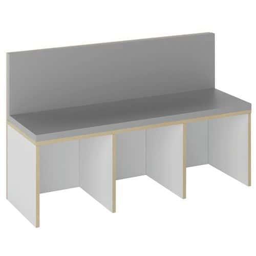 Banquette droite Filos assise mousse grise thumbnail image 1