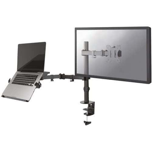 Support notebook et moniteur 32 max de bureau Neomounts By Newstar fullname image