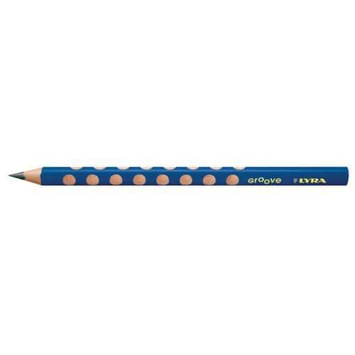 Crayon graphite triangulaire groove maxi b - Lyra fullname image