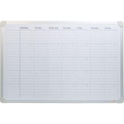 Planning mensuel 60x90 cm - 5 langues - Desq fullname image