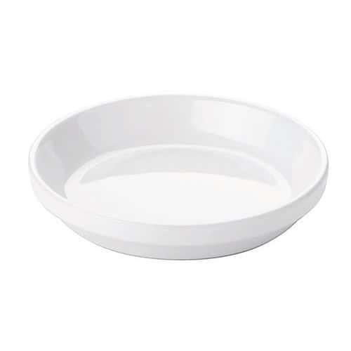 Assiette à crème Brûlee en porcelaine ø14 cm 11cl blanc thumbnail image 1