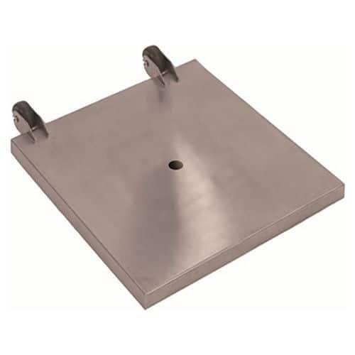 Socle pour porte-menus en inox 7x40x46 cm thumbnail image 1