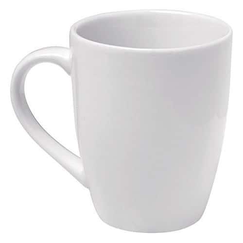 Tasse thé en porcelaine ø8,3 cm 28cl blanc thumbnail image 1