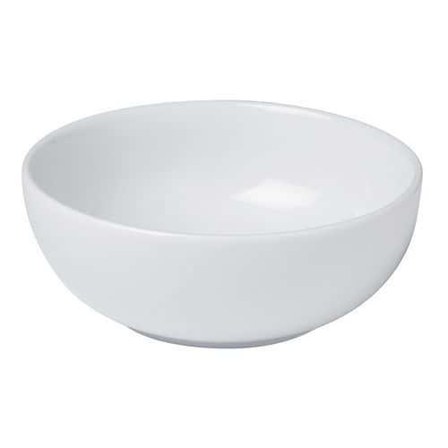 Bol en porcelaine ø12 cm 38,5cl blanc-Eloa thumbnail image 1