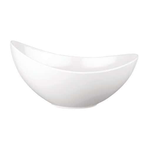 Saladier en porcelaine 130cl blanc-Moonstone thumbnail image 1