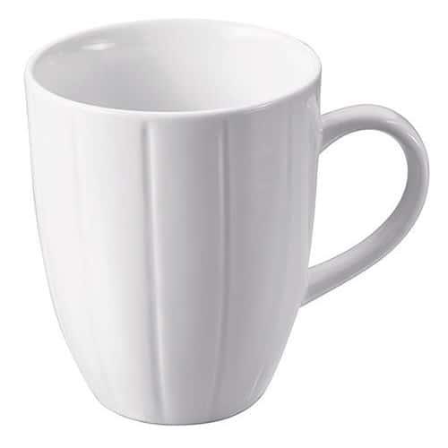 Mug en porcelaine ø8,5 cm 30cl blanc-S'Food- S'Food Porcelain thumbnail image 1