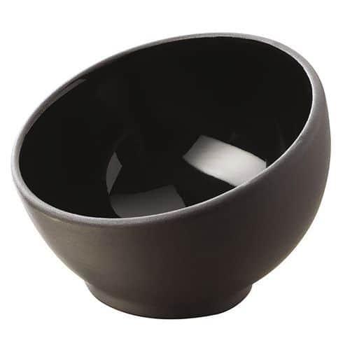 Mise en bouche spère en porcelaine ø7,5 cm noir -Solid&Likid-Revol thumbnail image 1