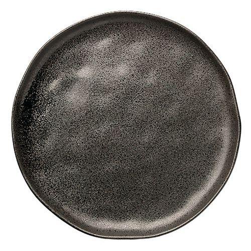 Assiete plate en porcelaine ø20,8 cm noir-Luna thumbnail image 1