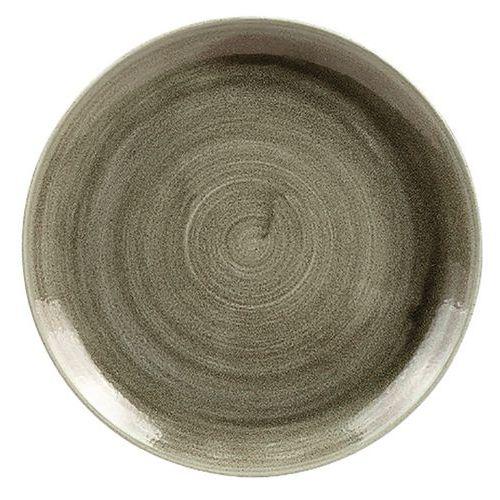 Assiette plate en porcelaine ø21,7 cm vert-Patina-Churchill thumbnail image 1