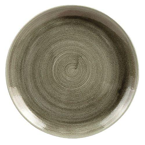 Assiette plate en porcelaine ø26 cm vert-Patina-Churchill thumbnail image 1