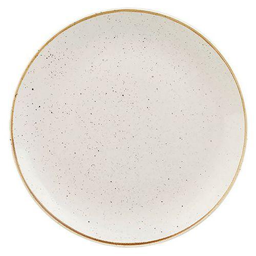 Assiette plate en porcelaine-Stonecast fullname image