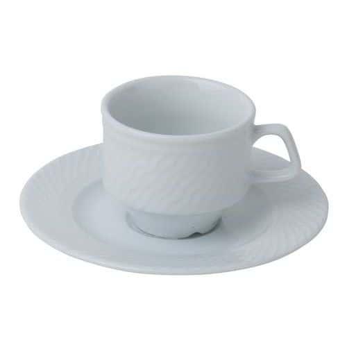 Sous-tasse café en porcelaine-Panama thumbnail image 1