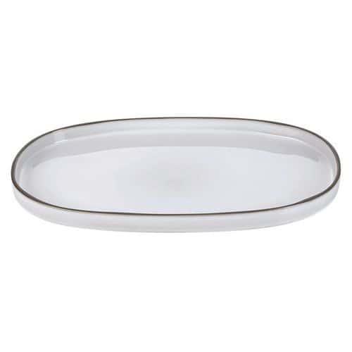 Assiette ovale en porcelaine-Caractere-Revol thumbnail image 1